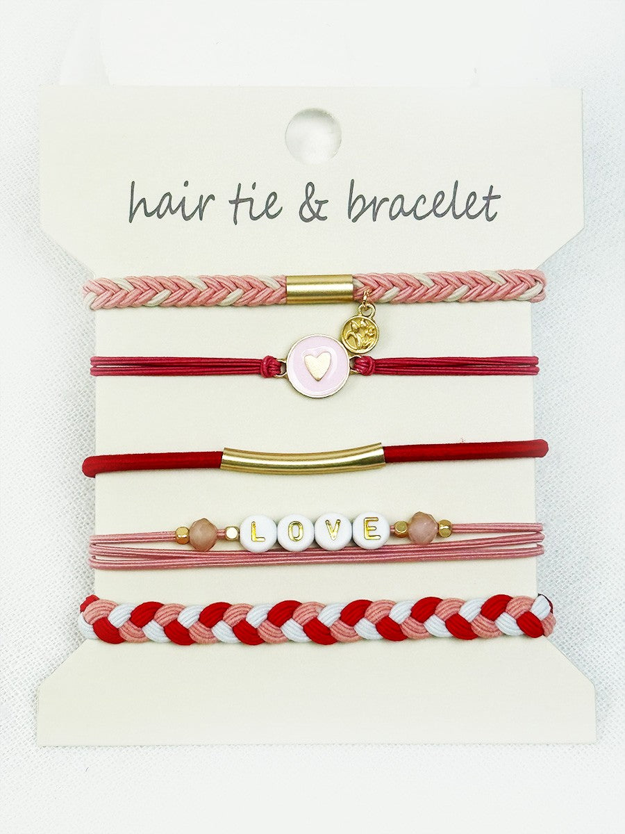 Boho Inspired Hair Tie Bracelets