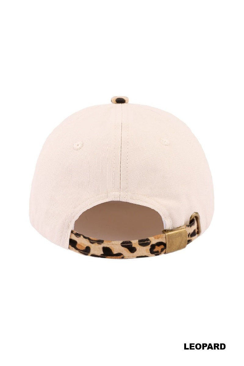 Sunday Funday Two Tone Canvas Cotton Cap