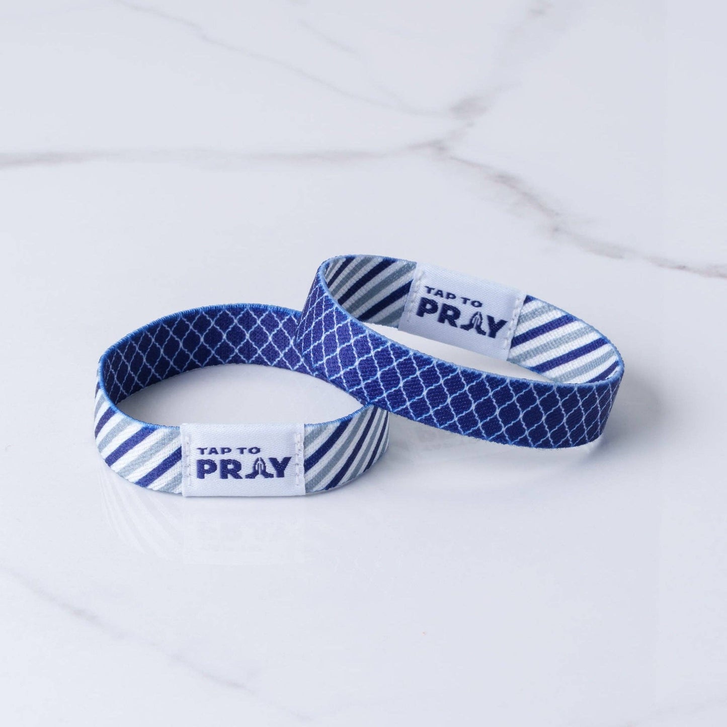Tap To Pray® Wristband – Graphite & Ink