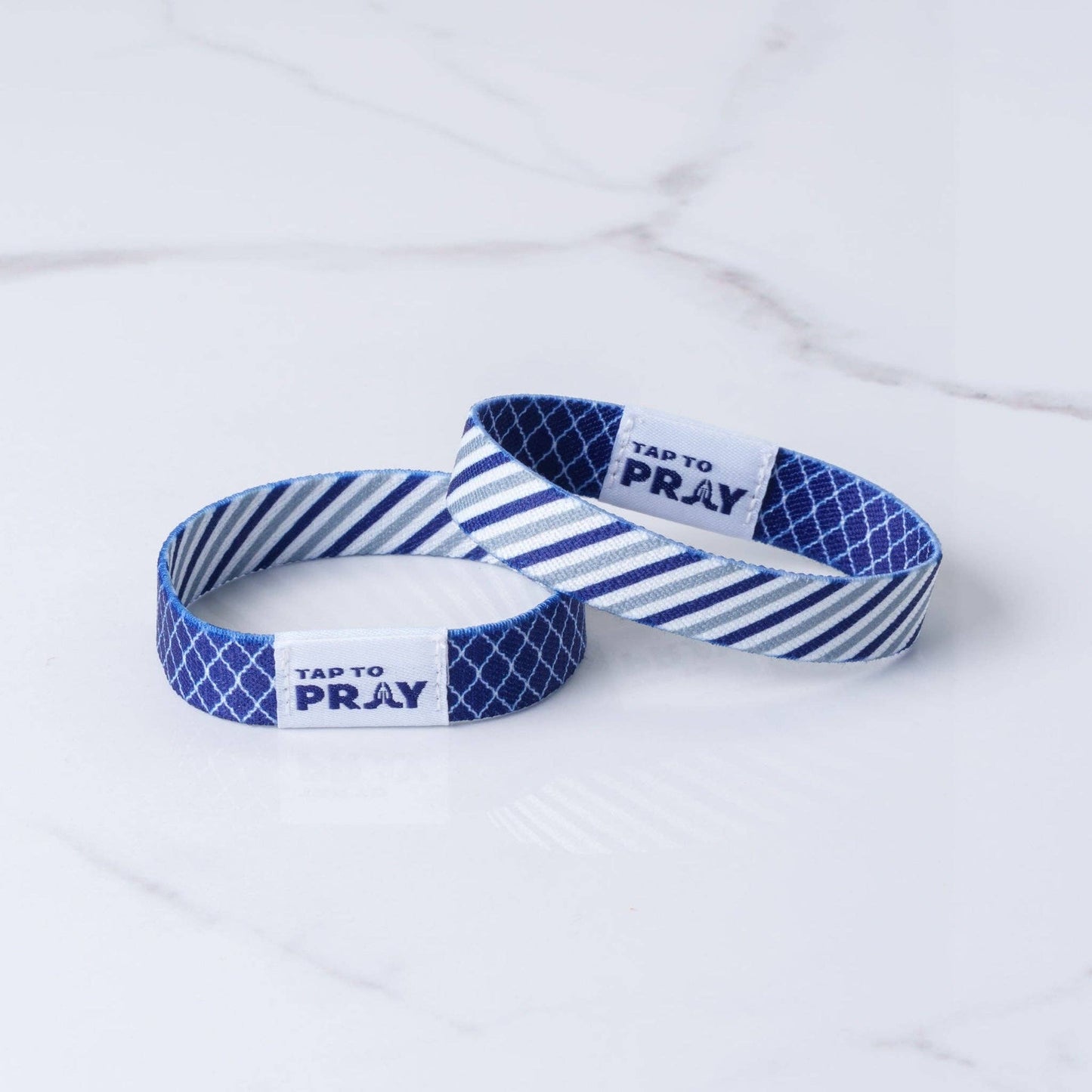 Tap To Pray® Wristband – Graphite & Ink