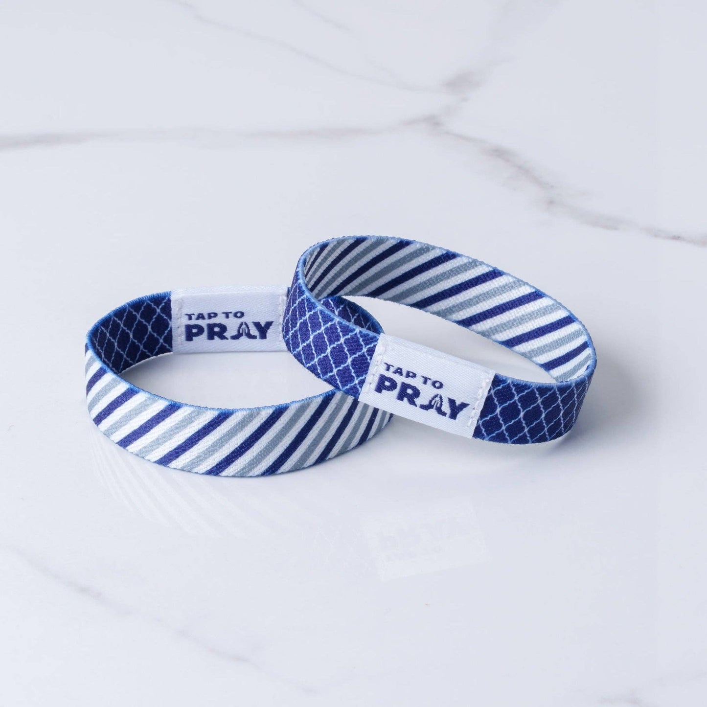Tap To Pray® Wristband – Graphite & Ink