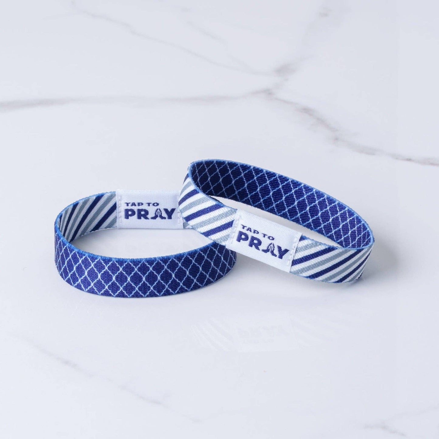 Tap To Pray® Wristband – Graphite & Ink