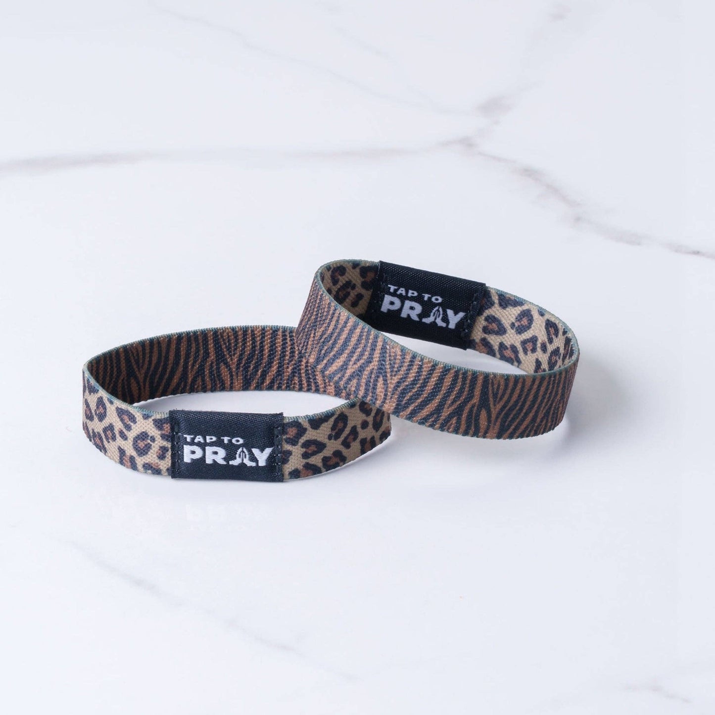 Tap To Pray® Wristband – Safari Leopard