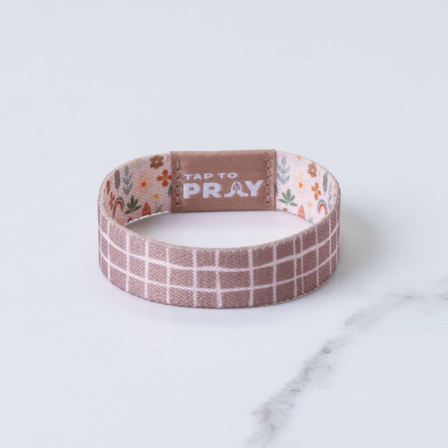 Tap To Pray® Wristband – Prairie & Plaid