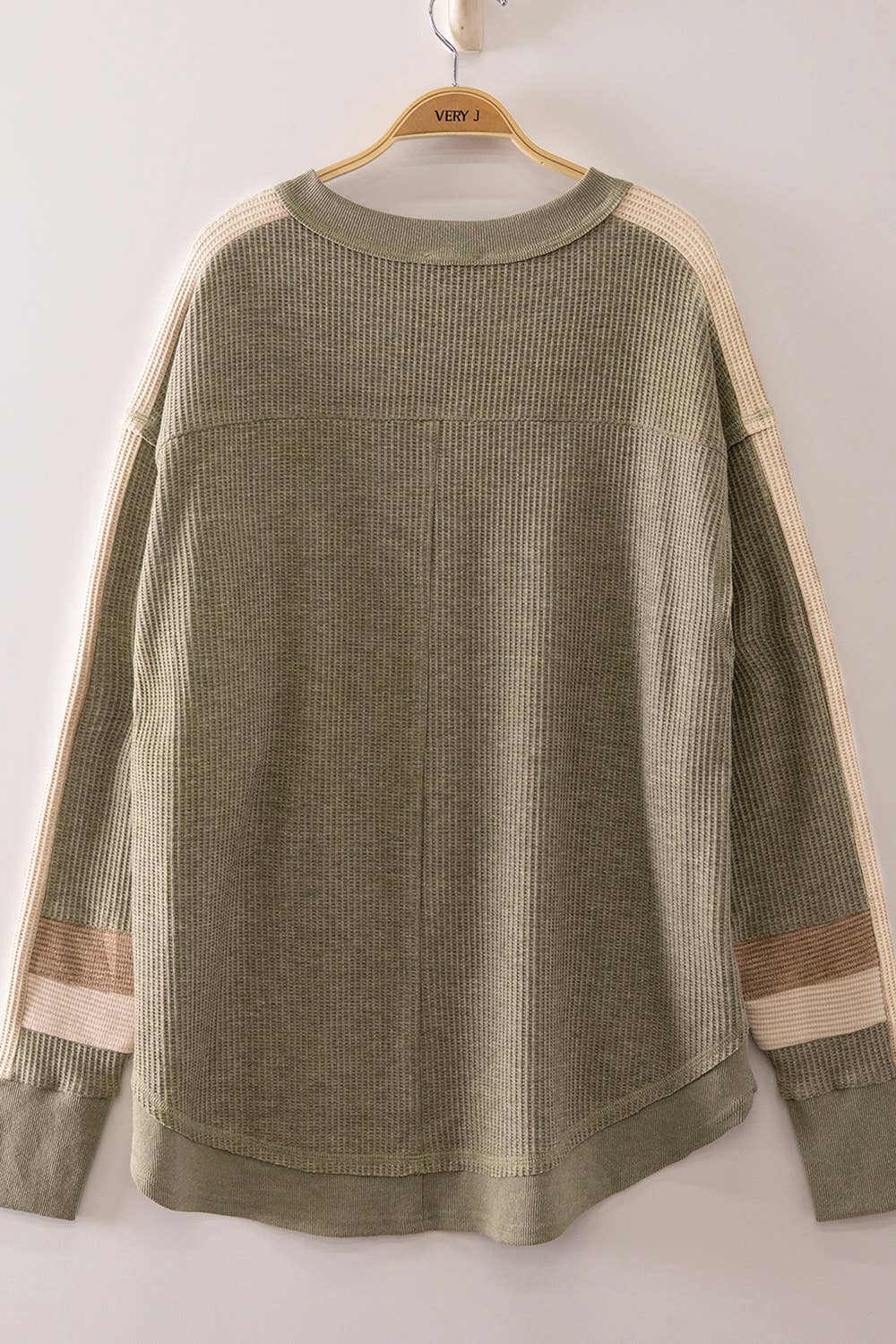 NT12705-Women's Waffle Knit Pullover Sweater