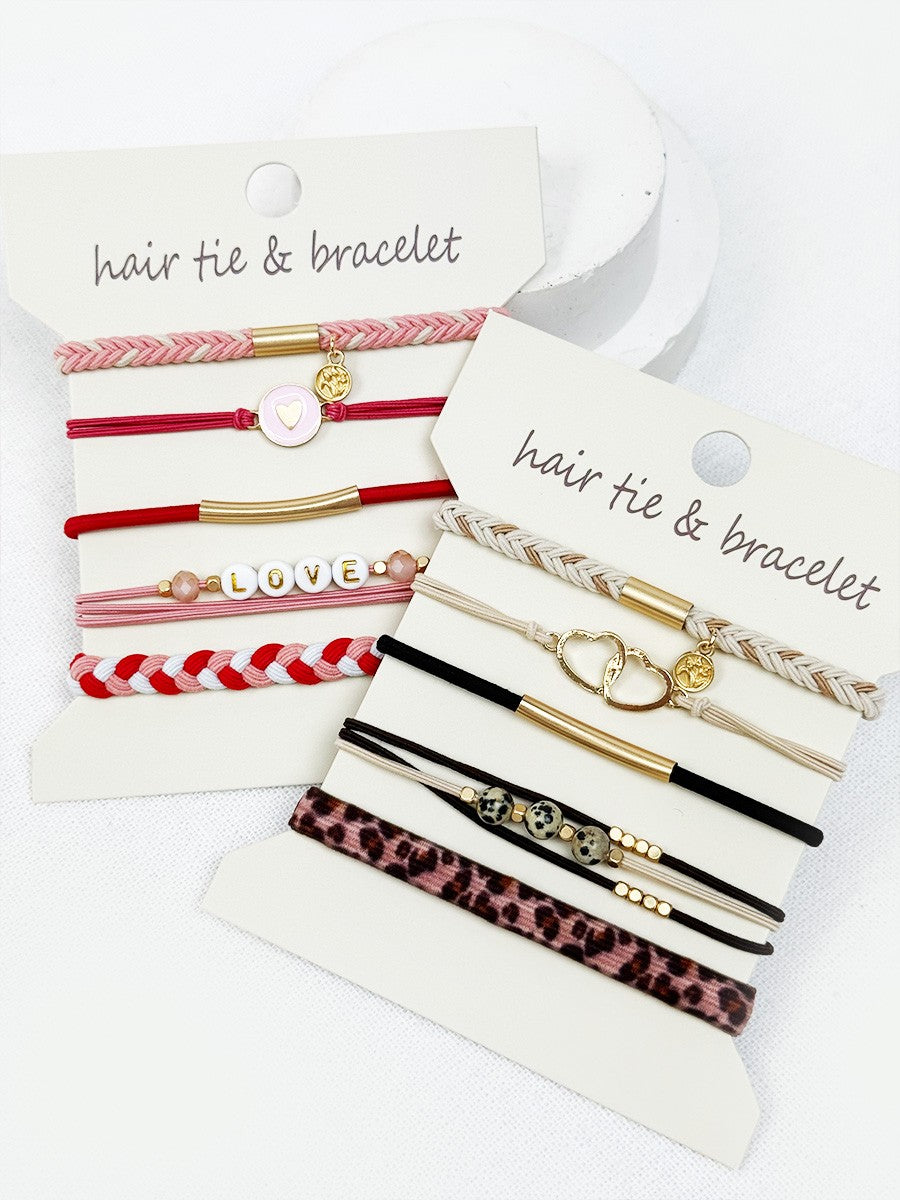 Boho Inspired Hair Tie Bracelets