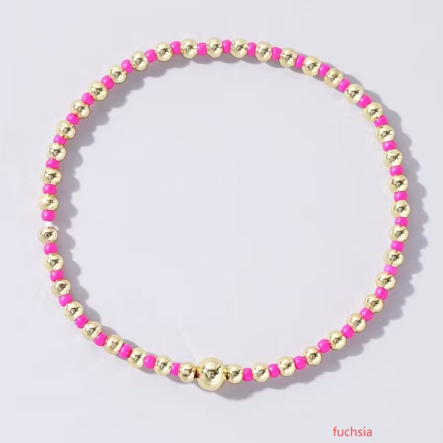 Boho Colorful Ball Beaded Bracelet