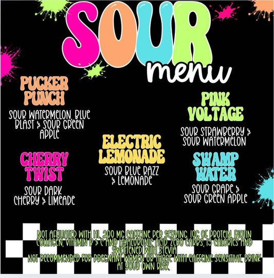 Sour Menu