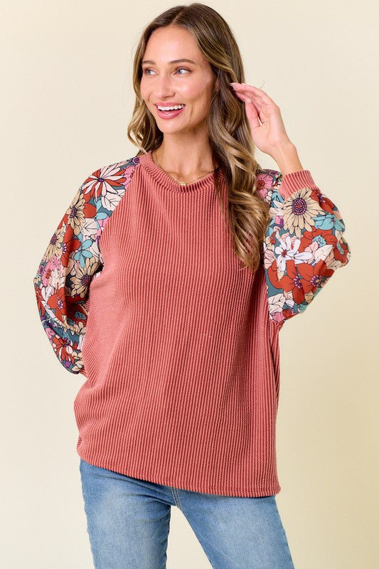 Dalia Floral Top
