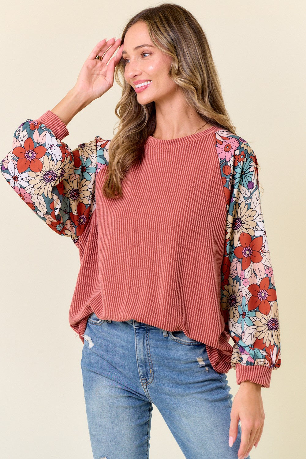 Dalia Floral Top