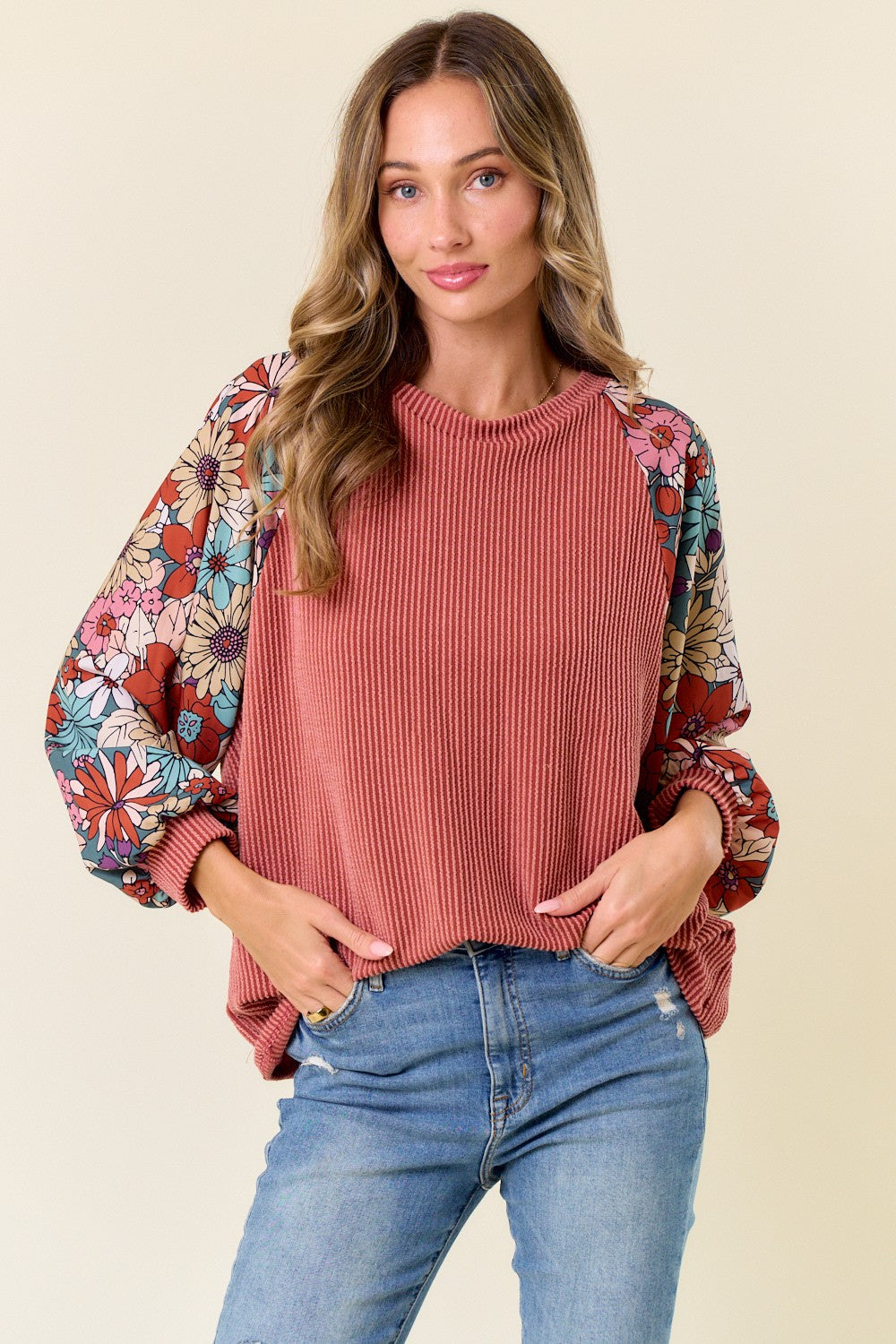 Dalia Floral Top