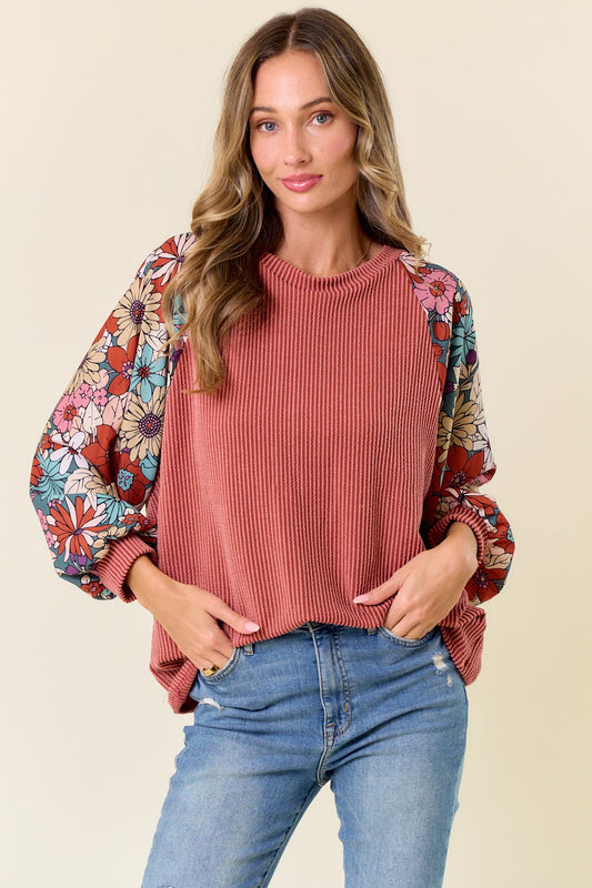 Dalia Floral Top