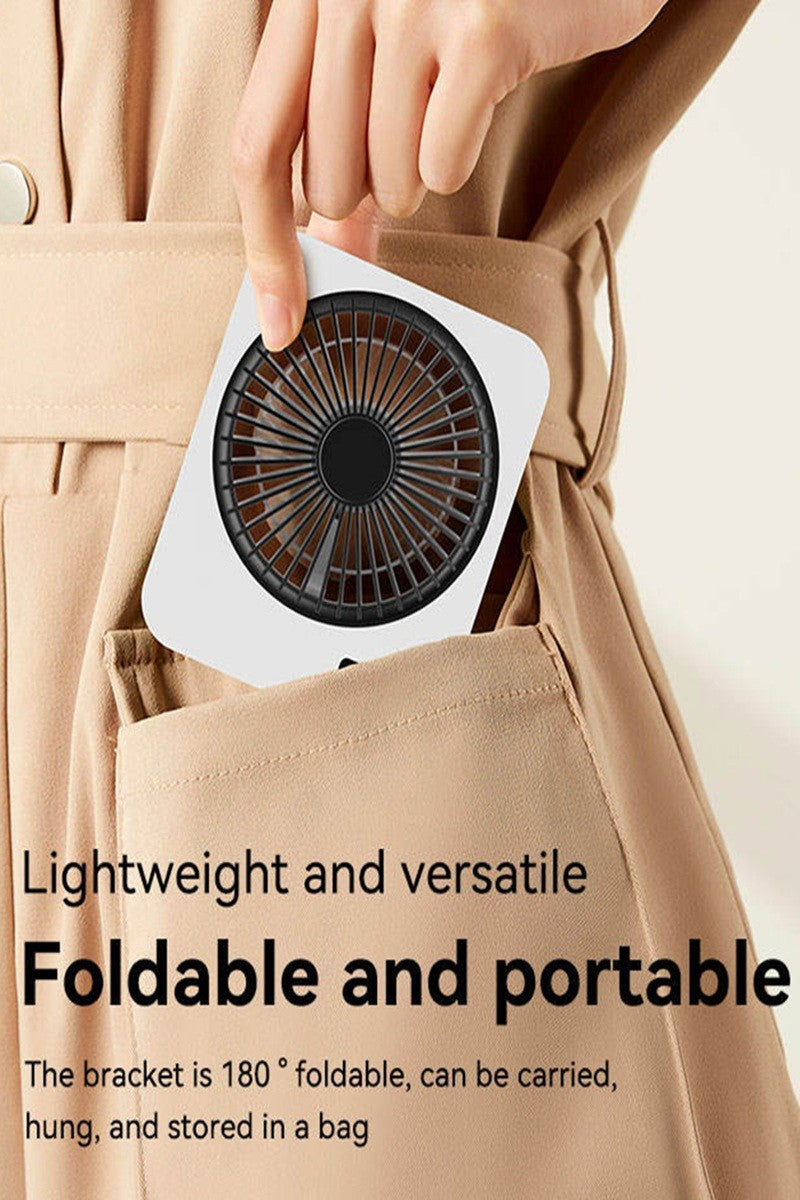 Ultra Quiet Portable Folding Mini Desktop Fan