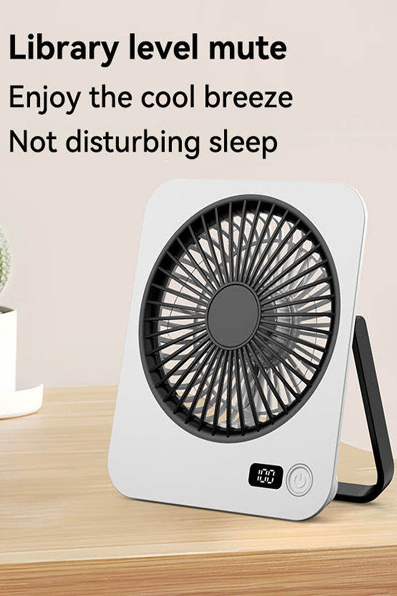 Ultra Quiet Portable Folding Mini Desktop Fan