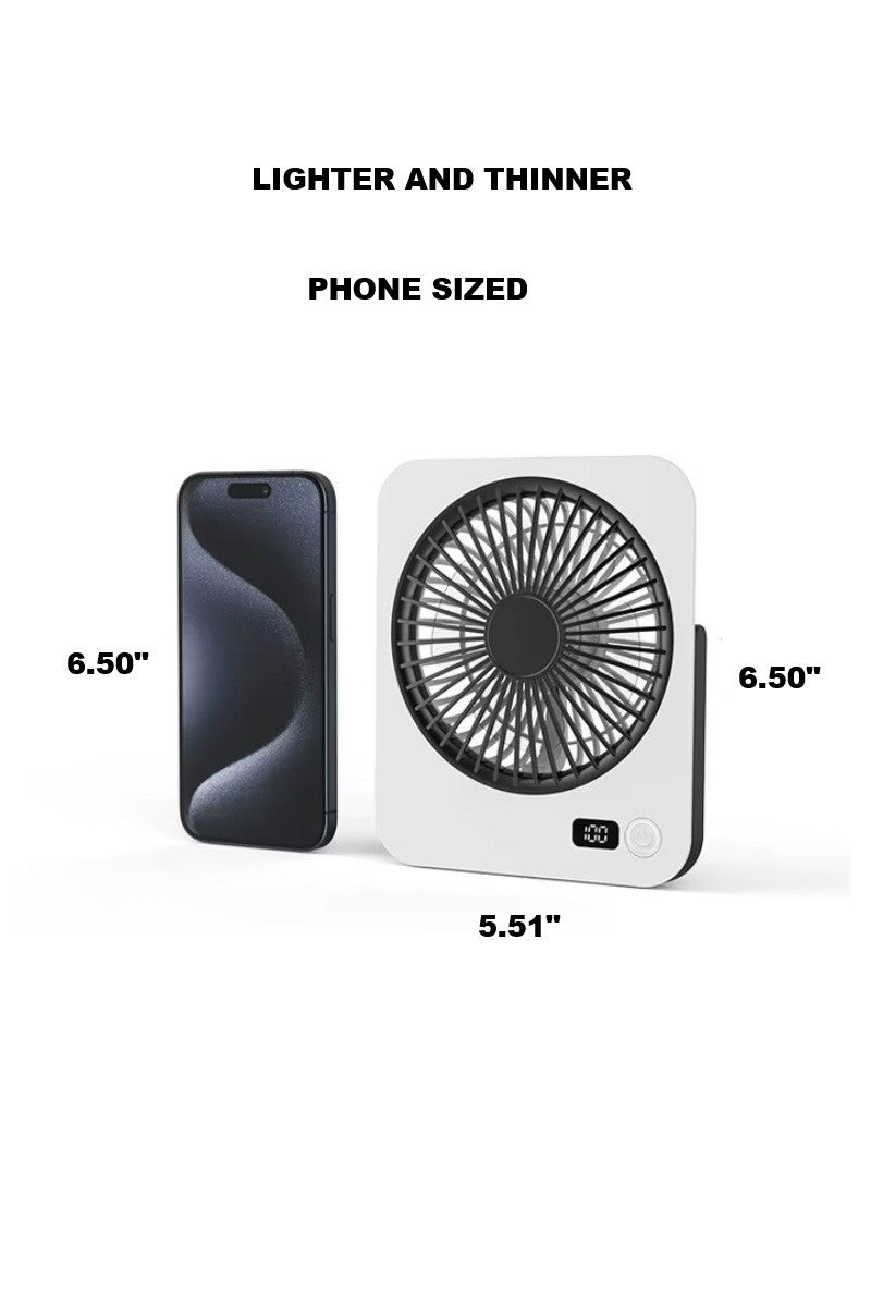Ultra Quiet Portable Folding Mini Desktop Fan