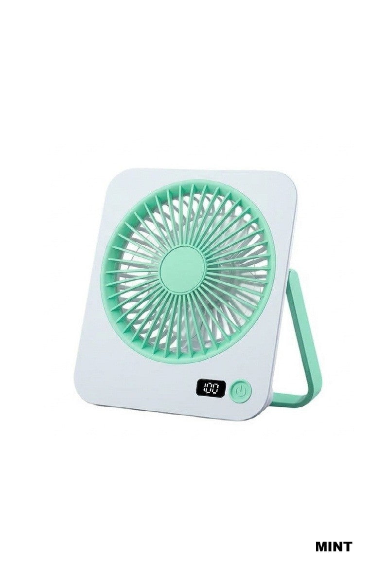 Ultra Quiet Portable Folding Mini Desktop Fan