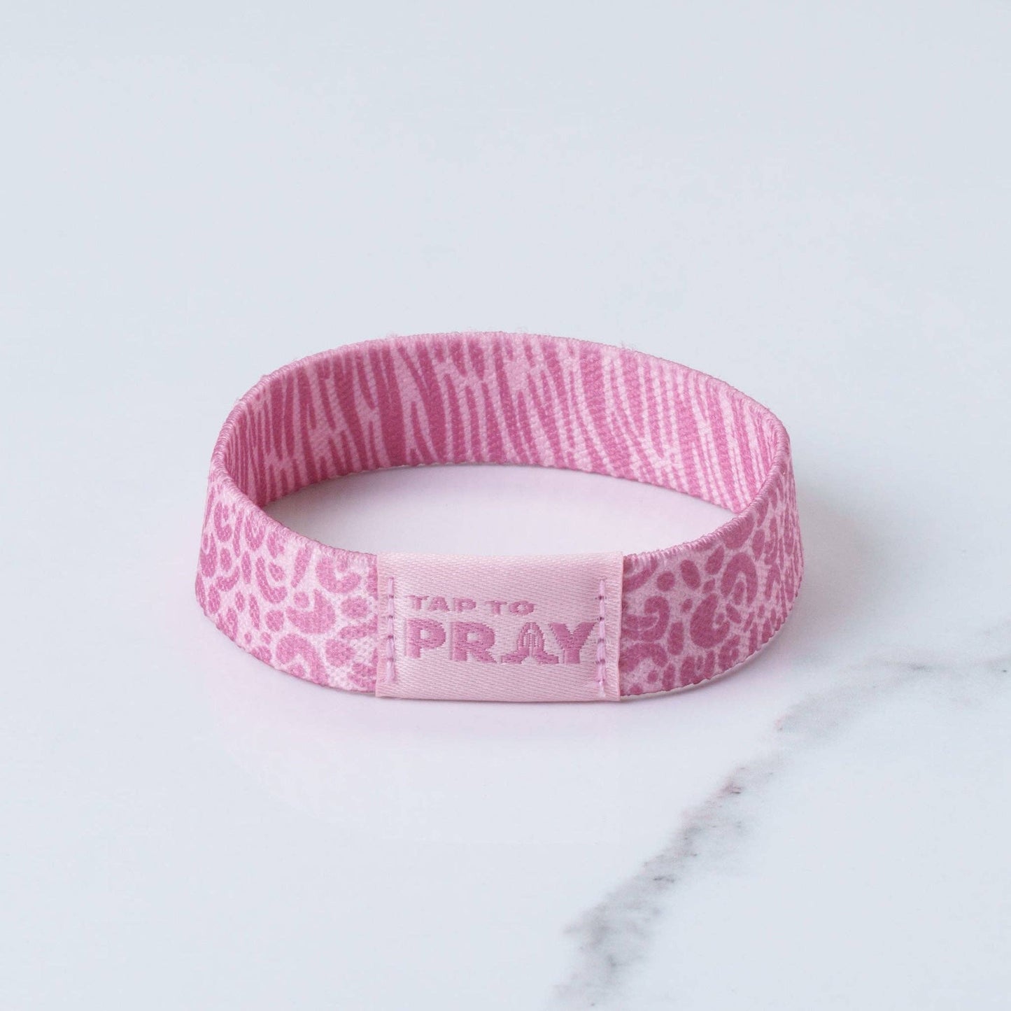 Tap To Pray® Wristband – Safari Rose