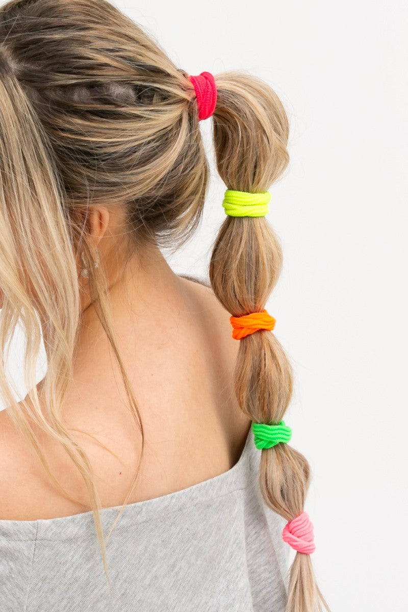 Zig Zag Hair Tie - 10 Pack