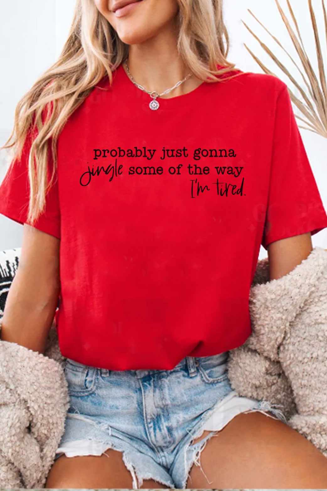 Probably Just Gonna Jingle,round Neck