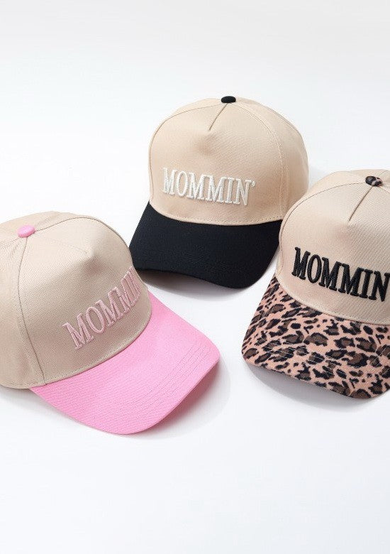 Mommin Embroidered Trucker Hat - Vintage Style