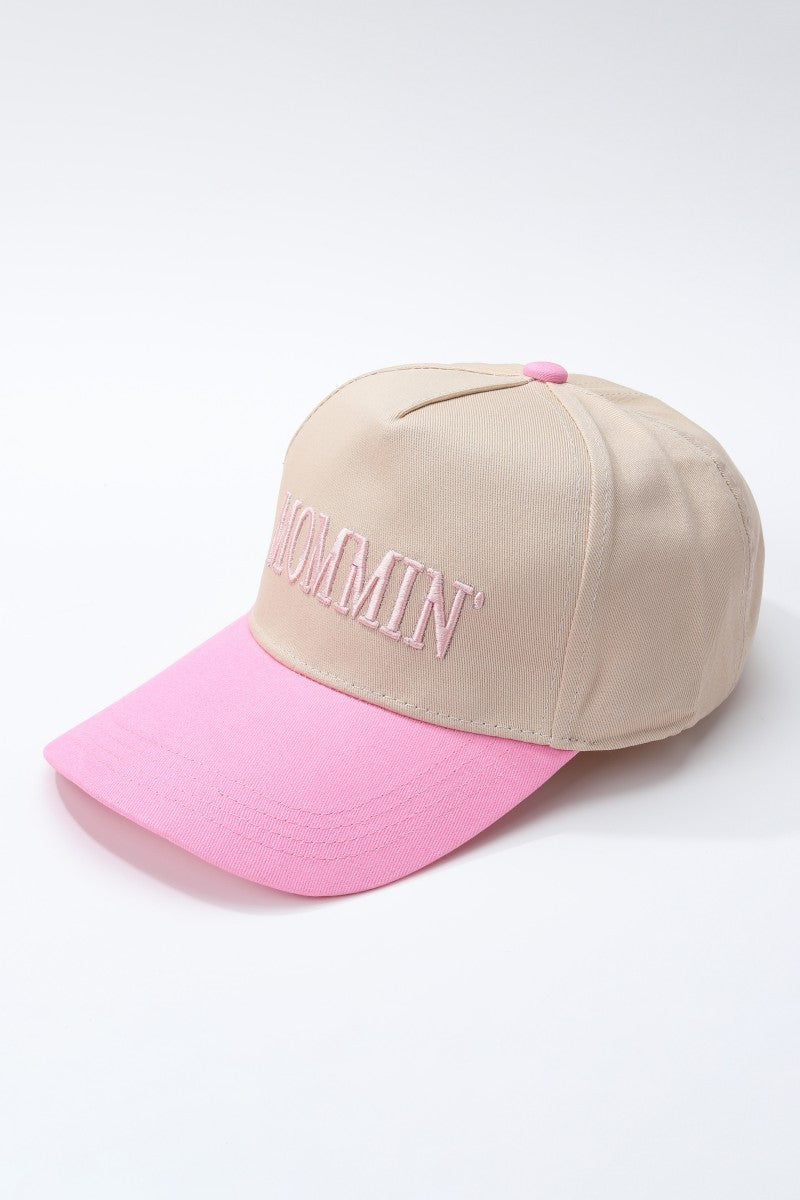 Mommin Embroidered Trucker Hat - Vintage Style