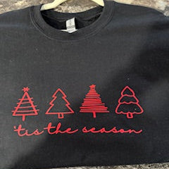 Black Tis the Season Sweatshirt