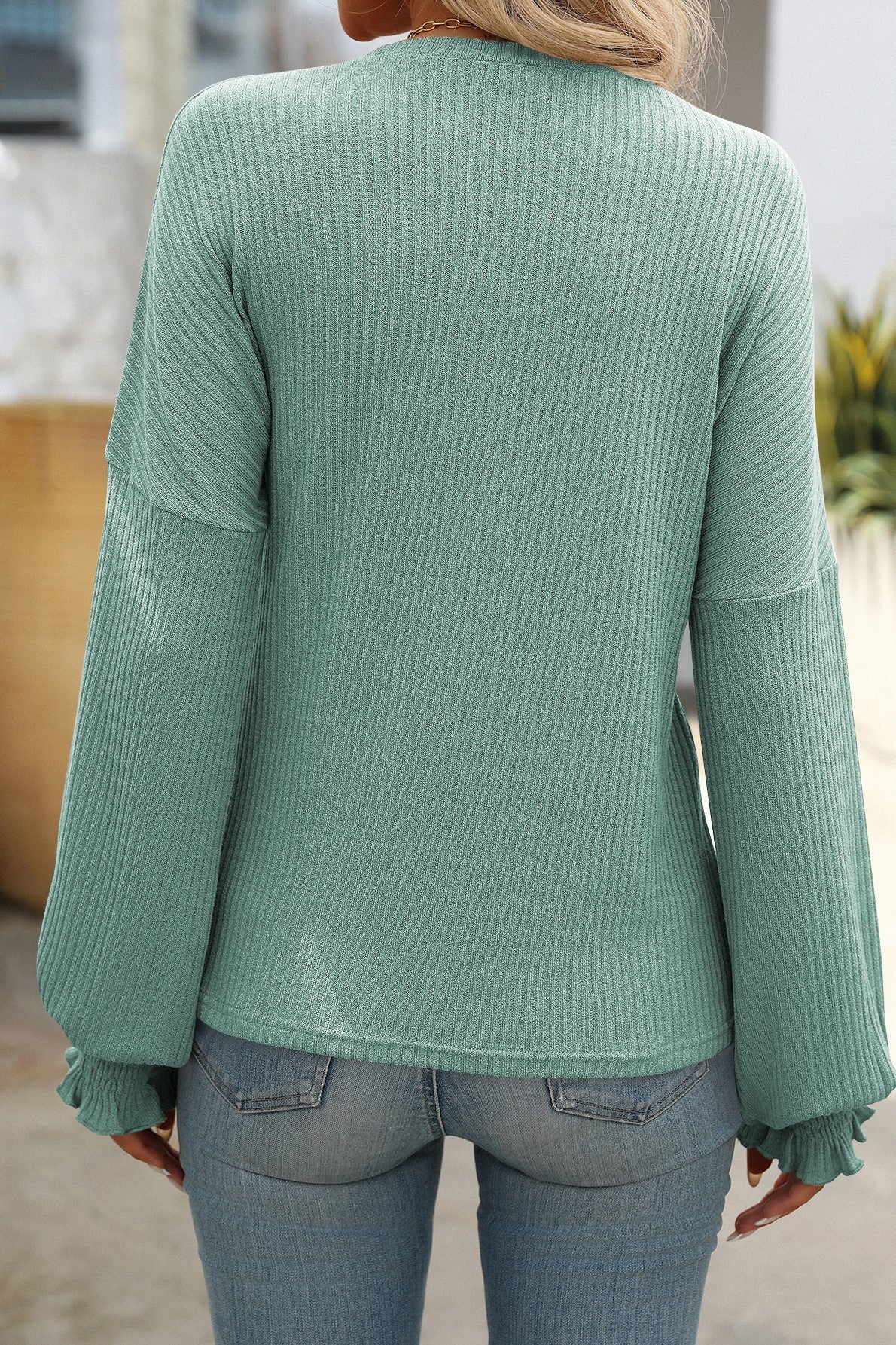 Solid Round Neck T-shirt