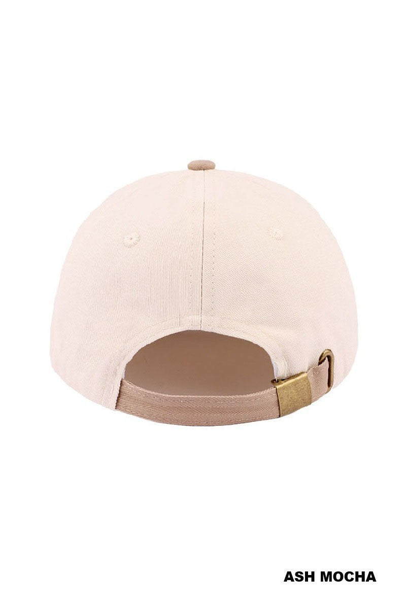 Sunday Funday Two Tone Canvas Cotton Cap