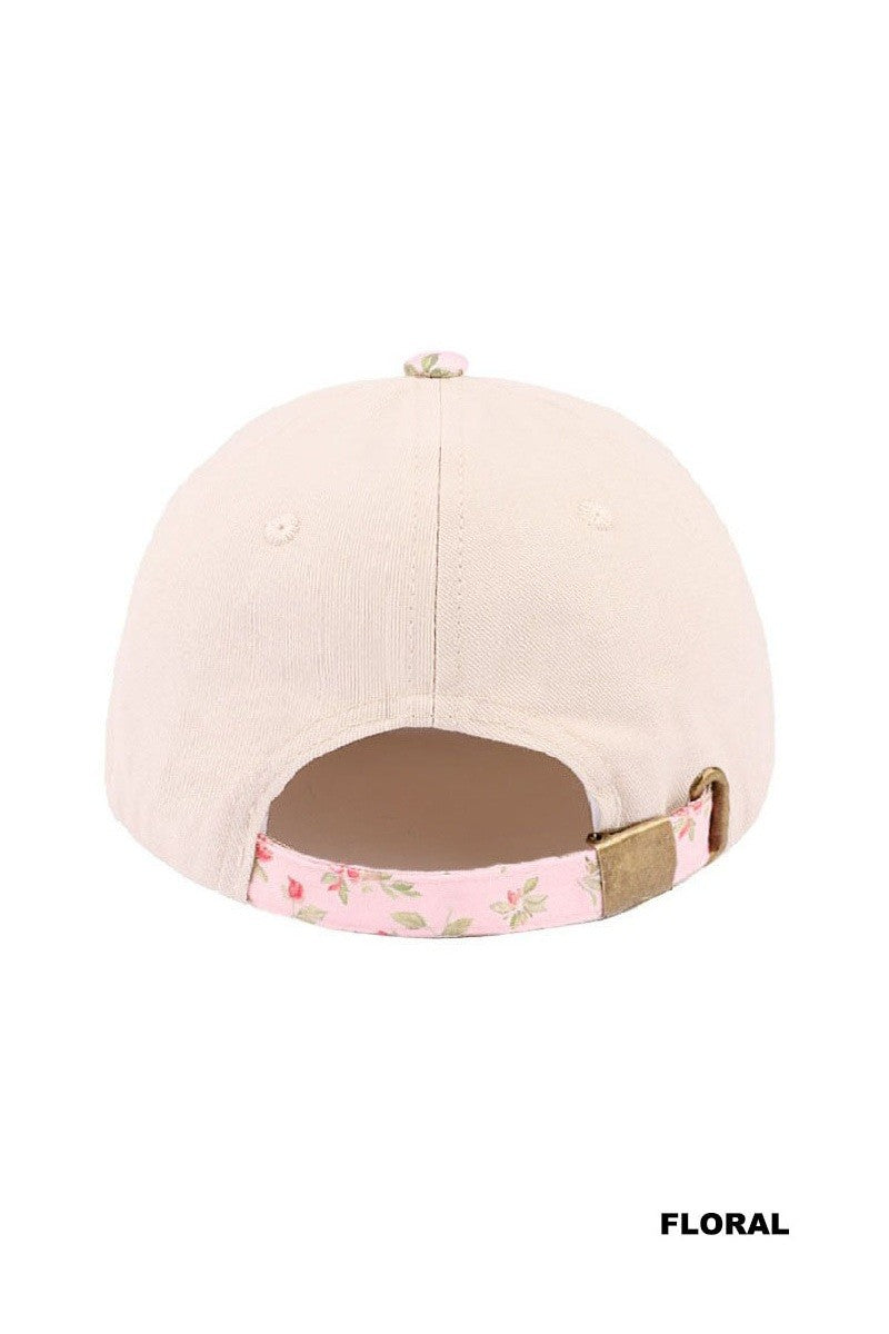Yeehaw Two-tone Canvas Cotton Cap