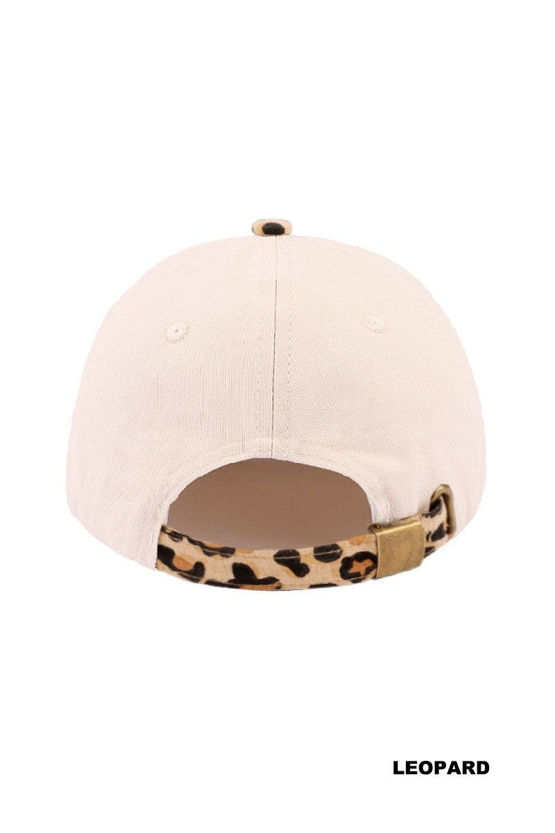 Yeehaw Two-tone Canvas Cotton Cap