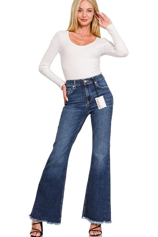 High Rise Bell Bottom Jeans