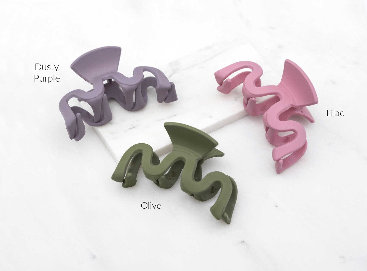 Zig Zag Hair Claw Clip