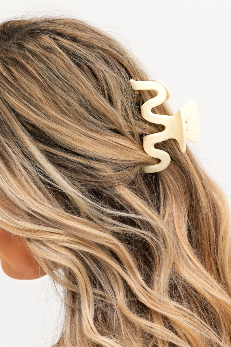 Zig Zag Hair Claw Clip