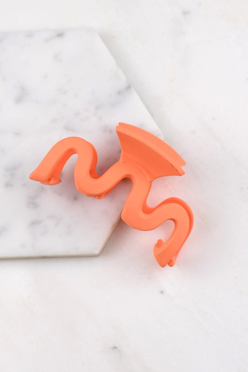 Zig Zag Hair Claw Clip